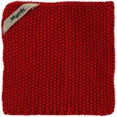 set van 2 pannenlappen rood